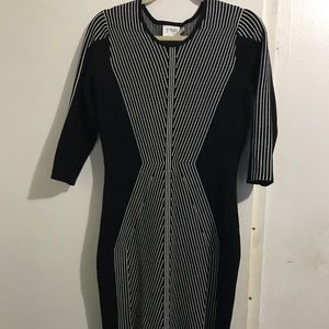 J. Taylor color block sweater dress